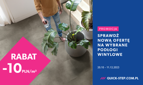 Promocja podłóg winylowych Quick-Step