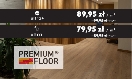 Ultra promocja podłóg Premium Floor