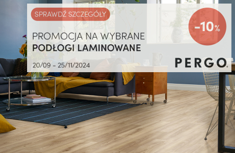 Promocja podłóg laminowanych PERGO