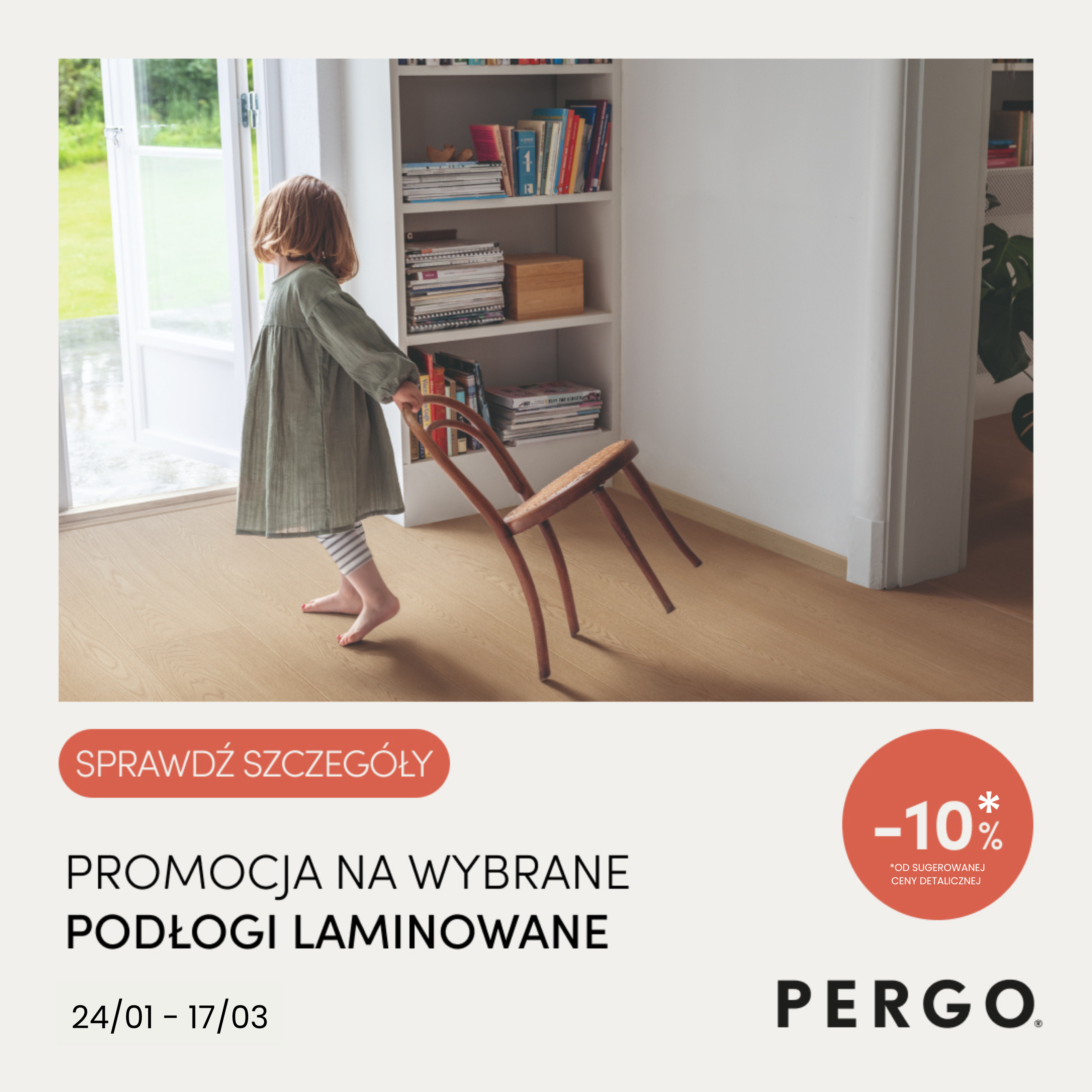 promocja podłóg laminowanych pergo