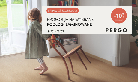 promocja podłóg laminowanych pergo