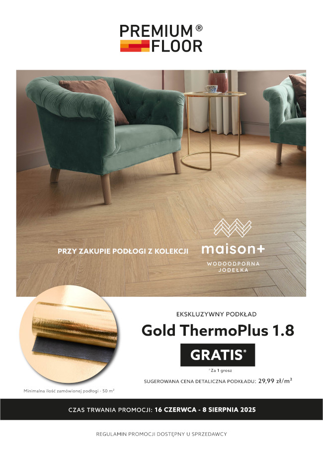promocja podłóg laminowanych premium floor