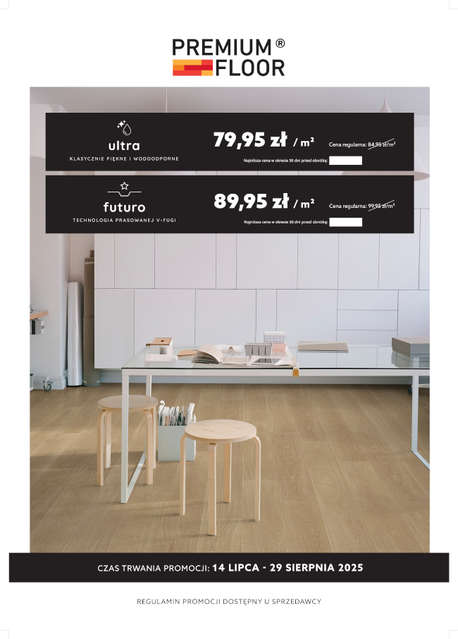 Promocja podłóg Premium Floor