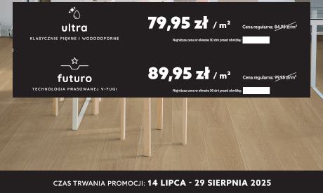 Promocja podłóg premium floor lipiec 2025