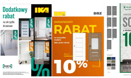 aktualne rabaty na drzwi w ika-kolor