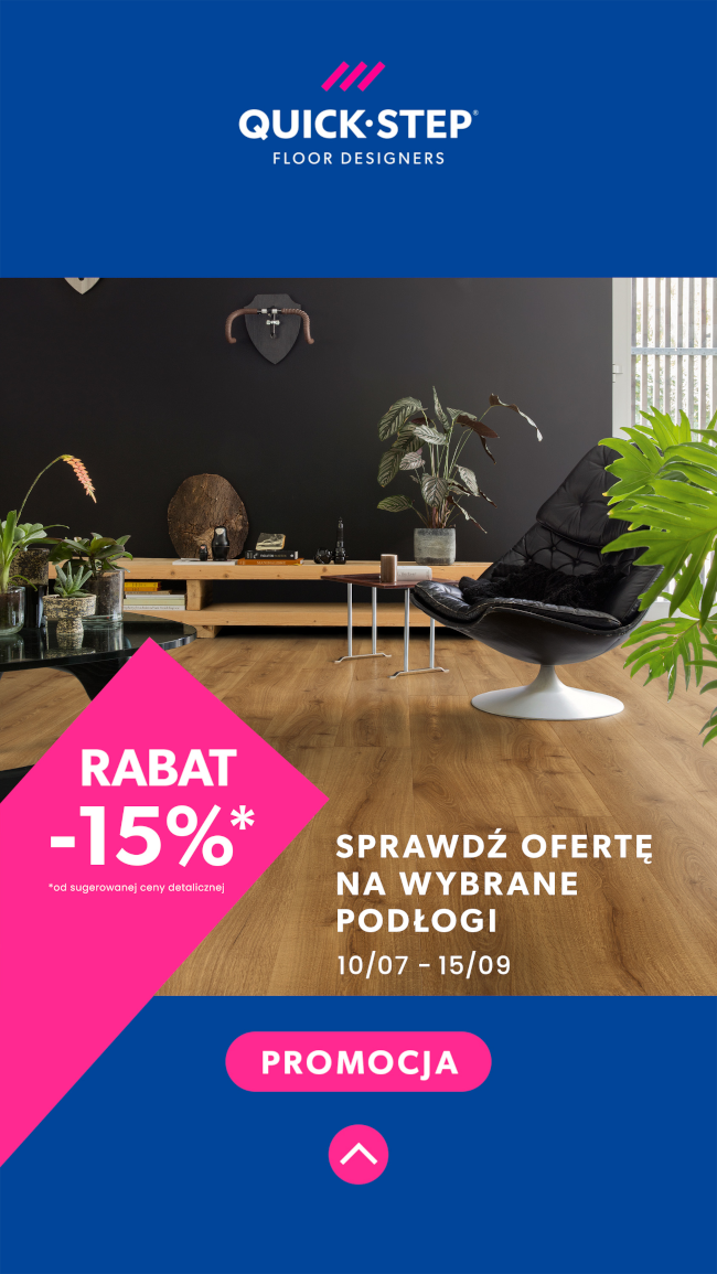 Podłogi Quick-Step w promocji. Sprawdź!