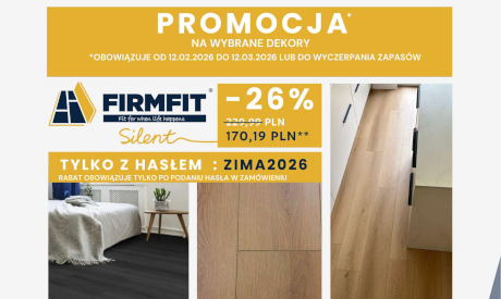 Promocja paneli winylowych Globalwood