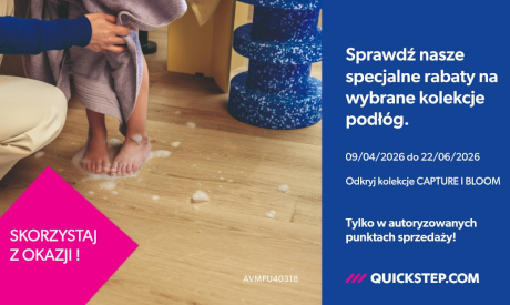 Promocja paneli quick-step