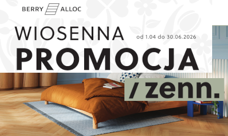 Promocja podłóg BerryAlloc z kolekcji Zenn